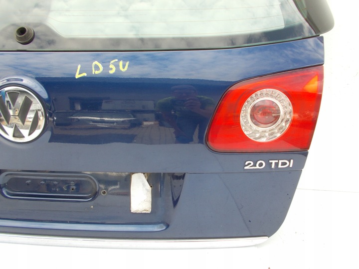 фото №9, Крышка задняя vw passat b6 универсал bez ржавчина ld5q