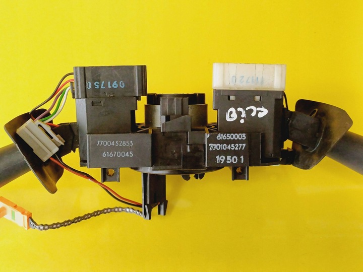 фото №6, Кермовий/підкермовий перемикач комбінований стрічка renaul clio ii 7701045277 nr150