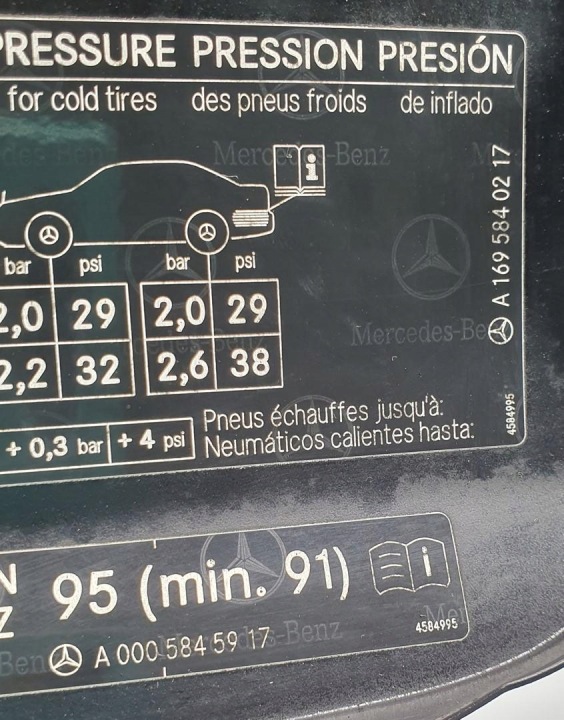 фото №5, Крышка заливка топлива 191 mercedes w245 a0005845917 a1695840217