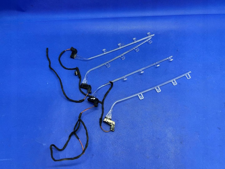 фото №1, Audi a7 c7 планки led обшивка дверей дверь ambiente комплект 40