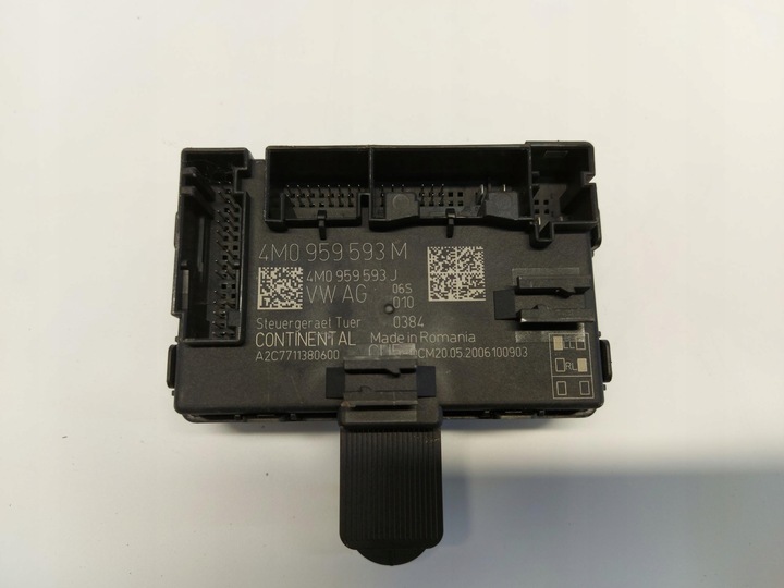 фото №1, Audi sq7 q7 ii рестайлінг 4m0 модуль блок керування двері 4m0959593m
