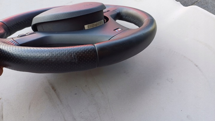 фото №7, Bmw e90 e91 e92 кермо м-пакет з подушка чорна шкіра sport оригінал