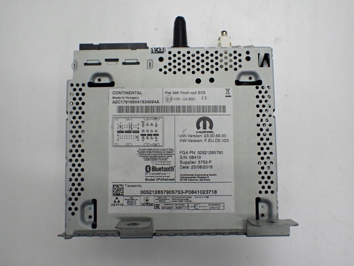 фото №9, Магнитола навигация магнитола заводская оригинал 00521285790 fiat tipo ii 18r