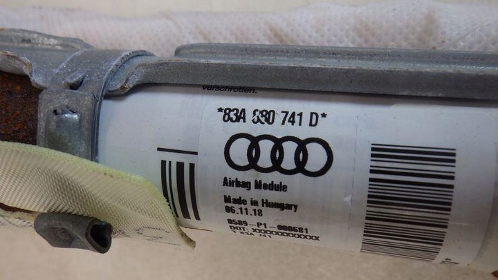 фото №8, Шторка подушка безпеки ліва audi q3 ii f3 83a 83a880741d