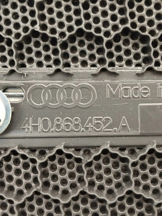 фото №7, Audi a8 s8 d4 4h 2012 маскувальна накладка динаміка низькочастотного 4h0868144