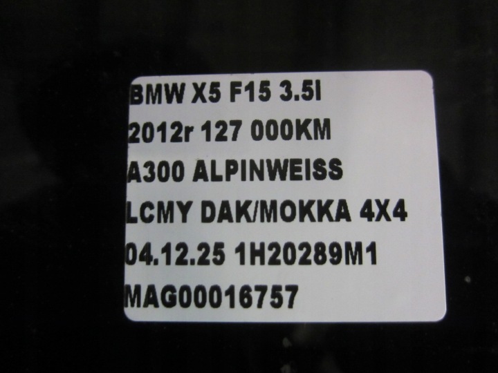 фото №10, Bmw x5 f15 панорама скляна люк дах панорамний комплектний 7316353
