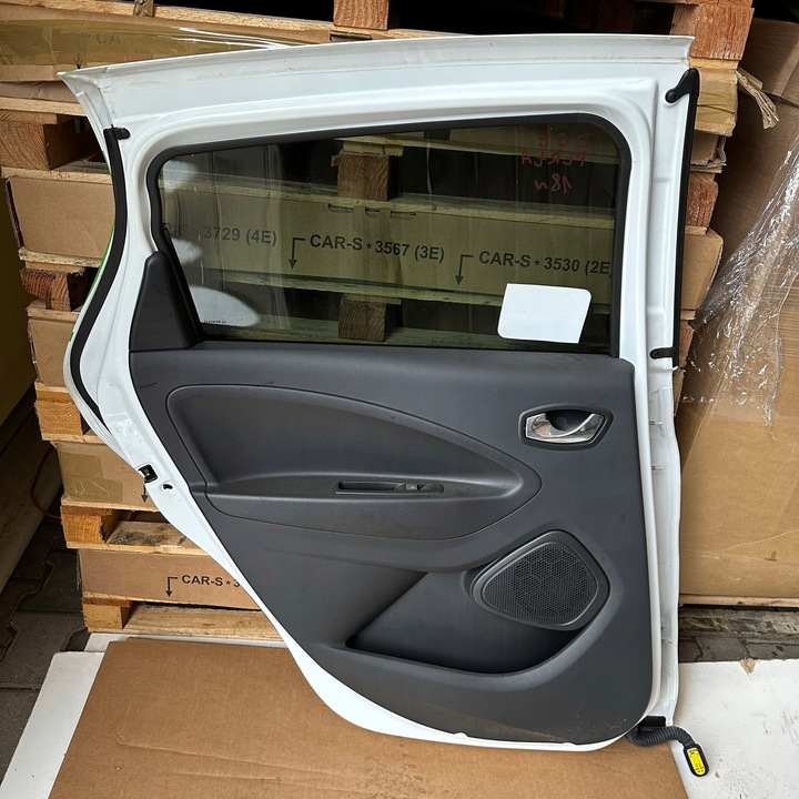 фото №4, Renault zoe двері задні ліві зад лівий аксесуари скло планка замок ручка
