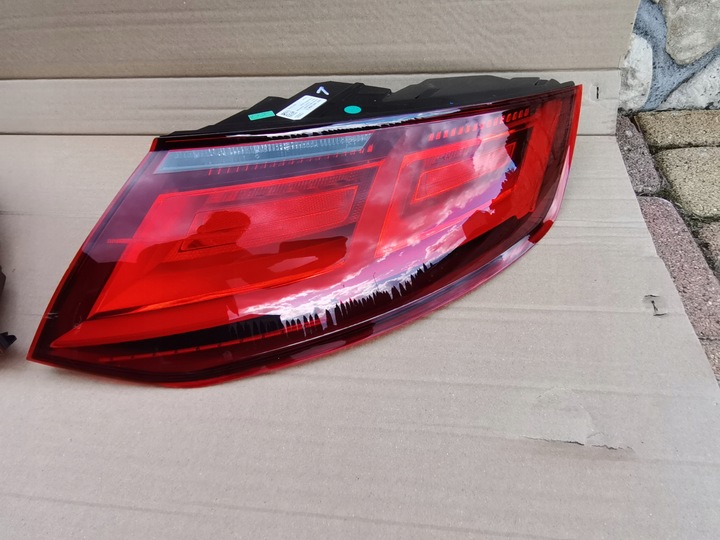 фото №8, Audi tt 8s kpl. лампа зад led лампи ліва права usa