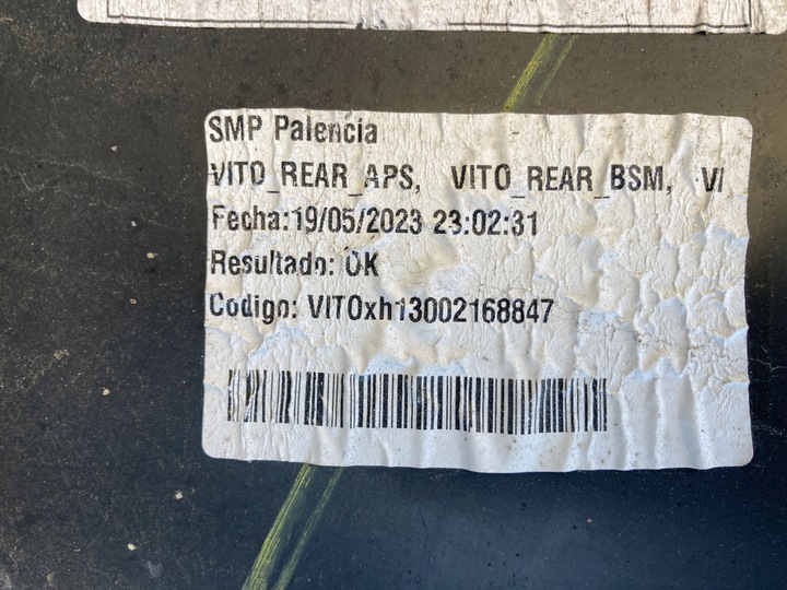 фото №11, Mercedes vito a447 бампер зад крила оригінал.