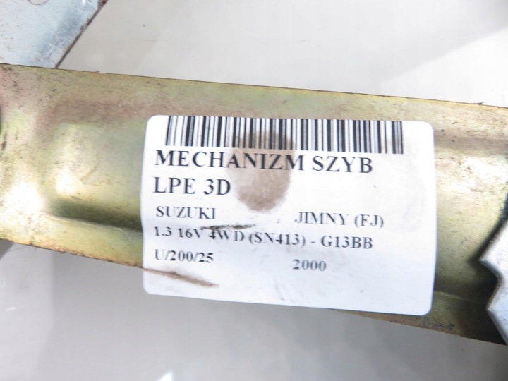 фото №6, Підйомник вікна лівий переднє 3d suzuki jimny 8346081a10