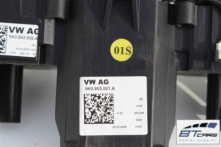 фото №6, Vw golf vi tiguan touran eos підкермові важелі кермо 5k0953501cf 5k0953502aprzeł