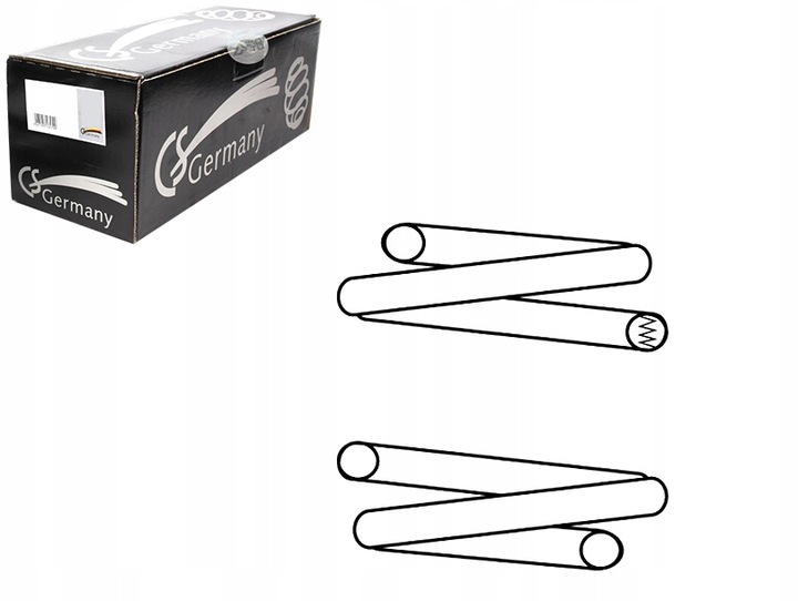 фото №1, Cs германия пружина подвешивание 4b0511115d 3813134