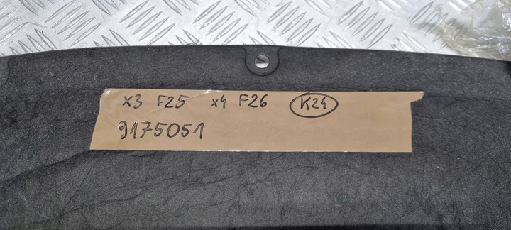 фото №14, Bmw x3 f25 x4 f26 защита шумоизоляция подкладка капота 9175051