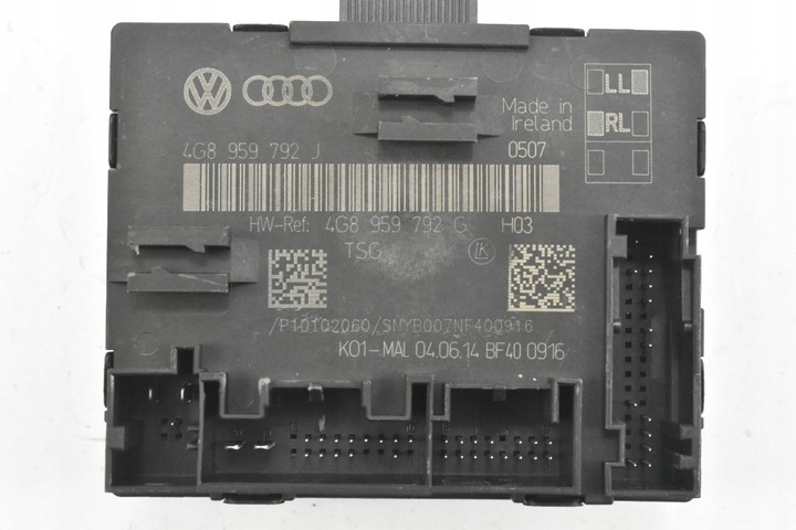 фото №3, Модуль двері перед 4g8959792g audi a7 c7 a6 c7