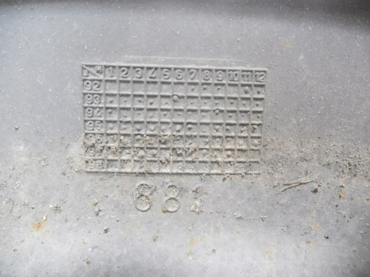 фото №6, Планка заднего подкрылки opel corsa b оригинальный номер 90428153