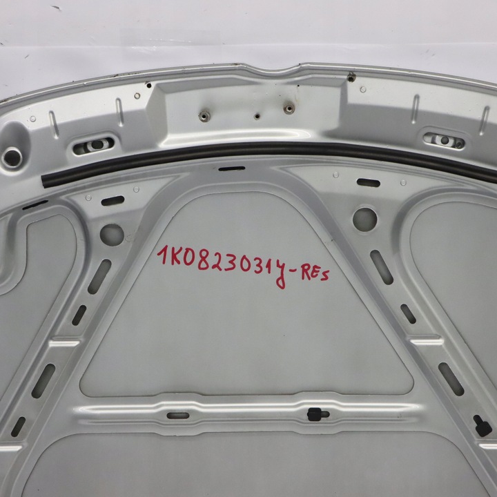 фото №13, Volkswagen vw golf mk5 капот крышка двигателя reflex серебряный серебряный a7w