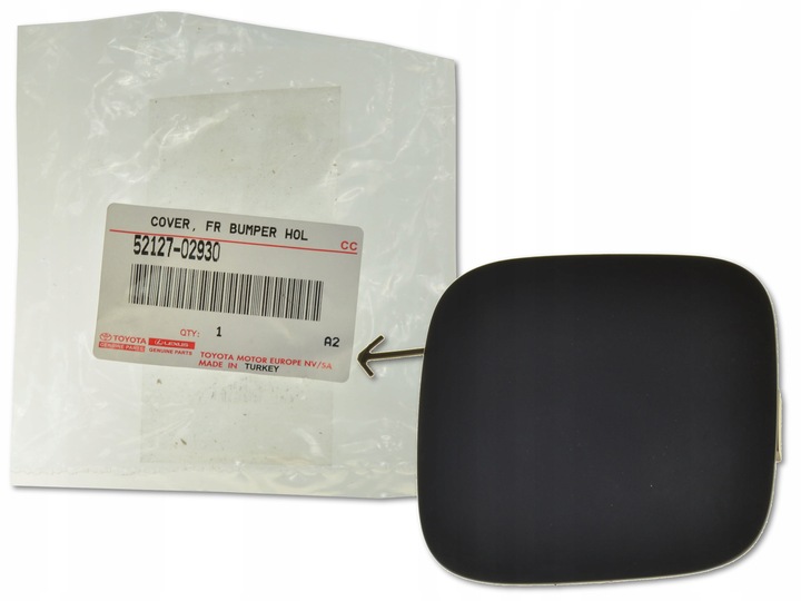 фото №1, Toyota corolla e18 13- заглушка фаркоп буксировочный