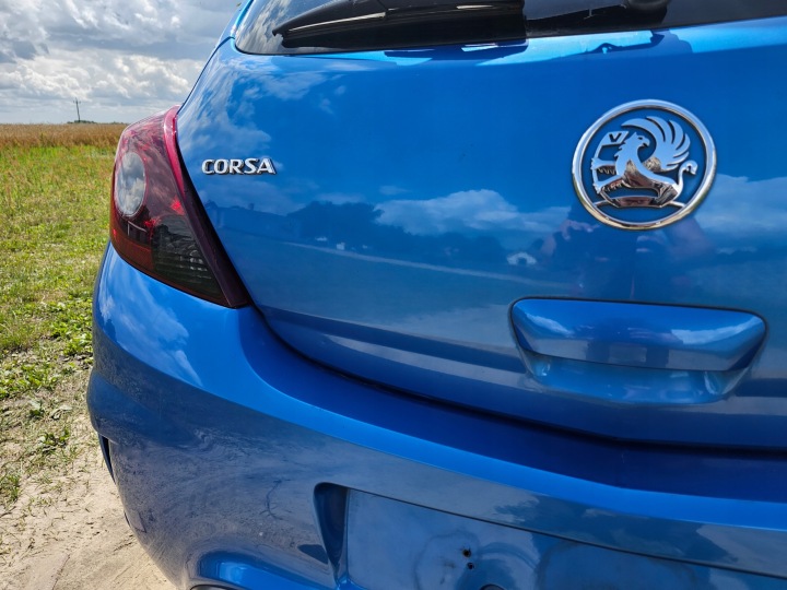 фото №6, Кришка кришка багажника зад задня opel corsa d 3d 3 двері z291 комплектна