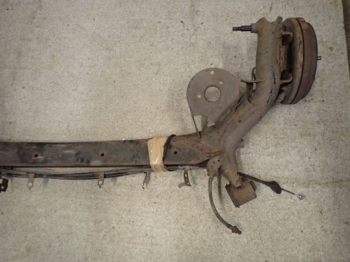 фото №10, Suzuki sx4 sedici 06- балка підвішування зад задня