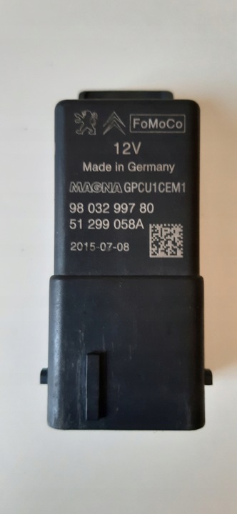 фото №1, Реле свічок розжарювання c4 1,6 e hdi 2015