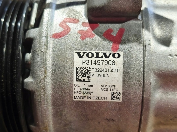 фото №15, Volvo xc60 ii xc90 ii 2.0 d м'який гібрид компресор кондиціонера p31497908