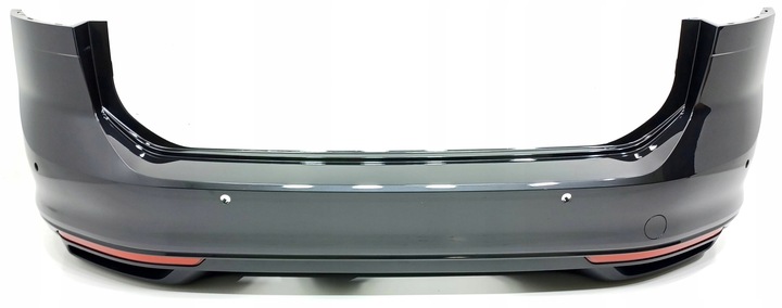 фото №2, Новый org бампер зад 4xpdc серый vw passat b8 lb7r