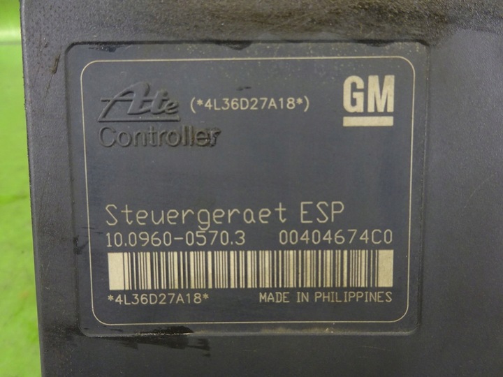 фото №8, Насос abs opel zafira b 1.9 cdti 06r