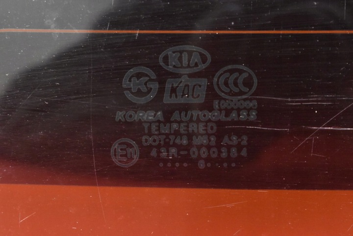 фото №4, Стекло зад задняя с подогревом kia sportage 2 ii 04-08