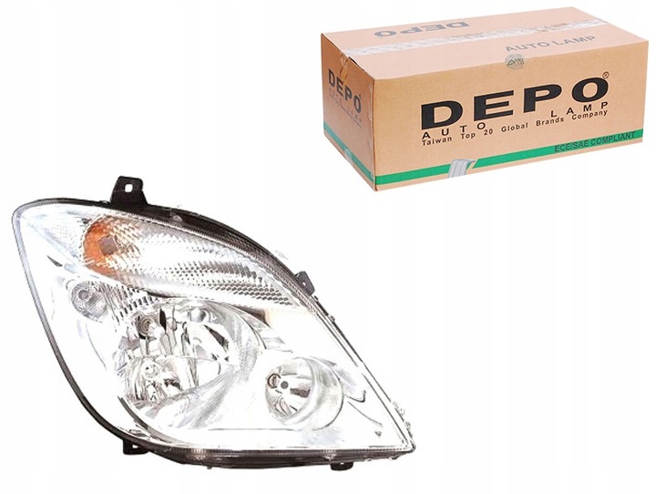 фото №1, Depo фара лампа передняя dep, 440-1160r-ld-em