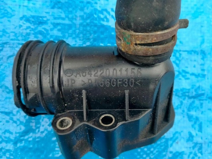 фото №6, Mercedes w166 gle gl x166 трубка  основний  радиатор a1668305196 a1668304100