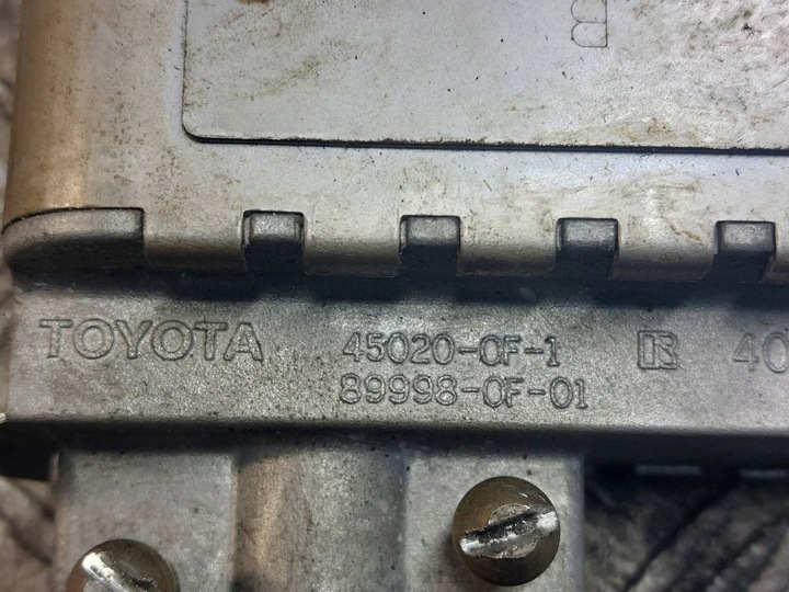 фото №3, Набір стартовий toyota corolla verso ii 2.0 d4d 89661-0f010