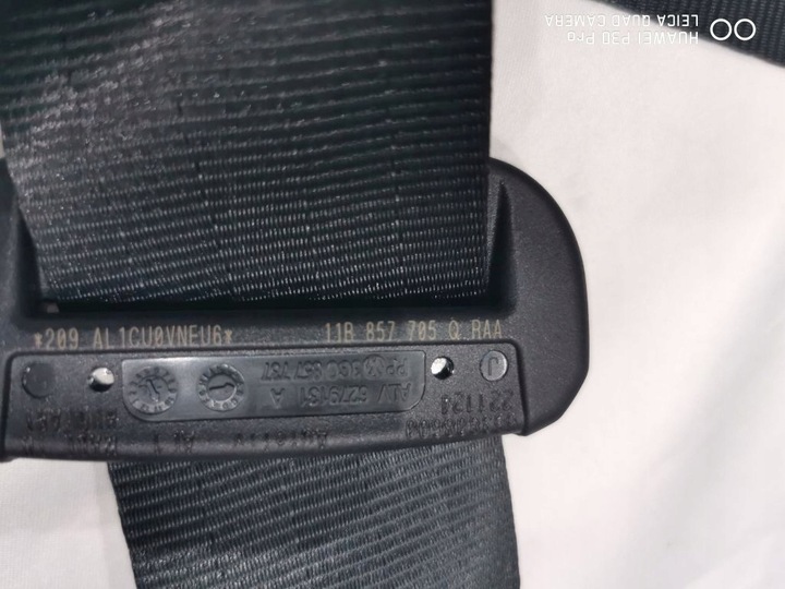 фото №6, Vw id4 - комплект ремней з доводчик i защита komponenta + доводчик 11b