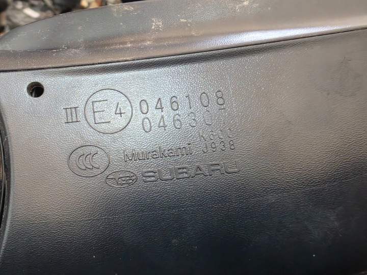 фото №11, Subaru forester vi 24- зеркало правое 6+4 pin usa