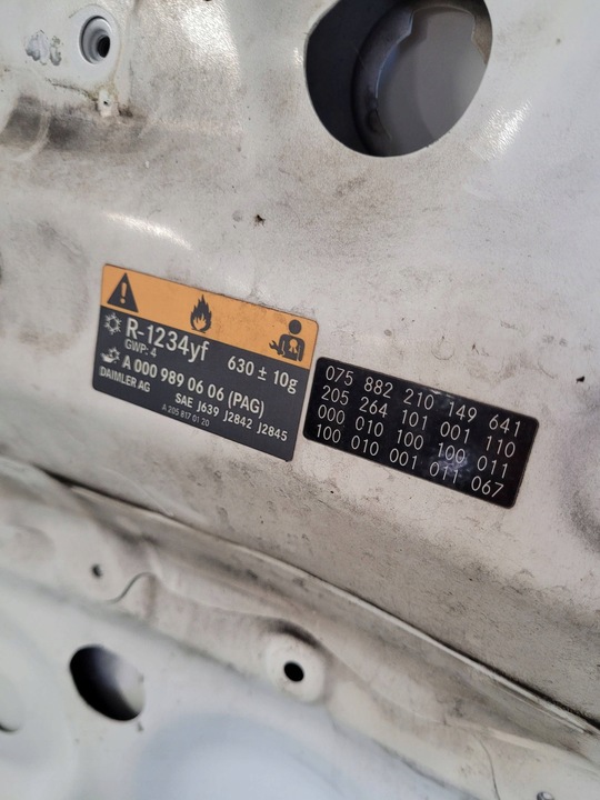 фото №12, Mercedes w205 a205 205 c-klasa капот крышка двигателя oem