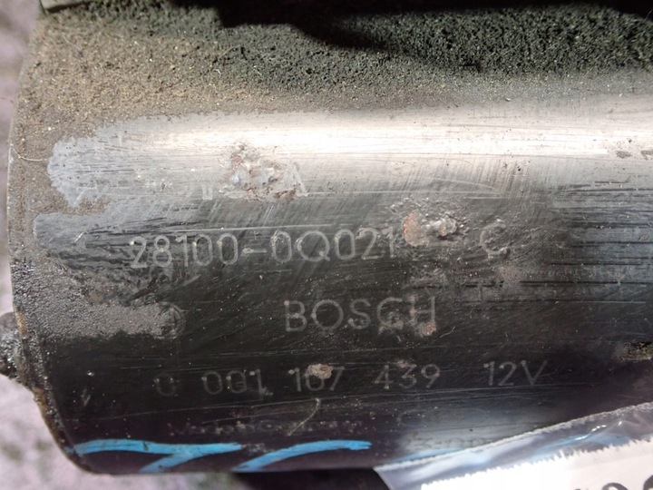 фото №6, Toyota aygo i 05-08 1.0 68km стартер 28100-0q021 0001107439 8 зубів