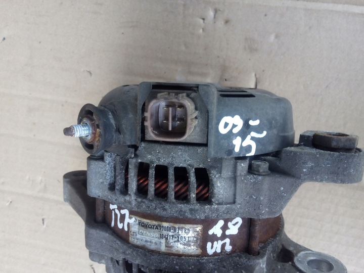 фото №5, Генератор toyota avensis sedan _t27_ 270600t180 1.8l бензин 108kw 2012