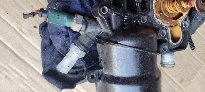 фото №11, A6 c7 4g корпус фильтра масла основание 3.0 tdi biturbo a7 4g