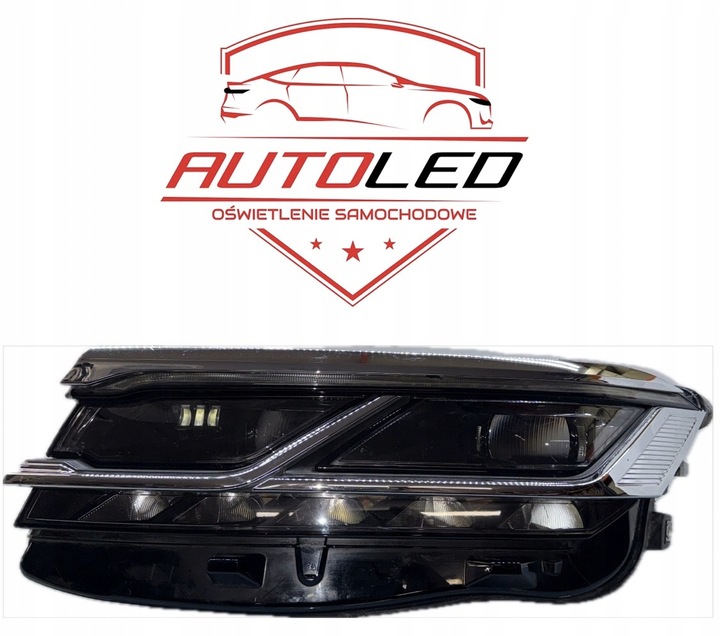 фото №1, Vw touareg 3 761 лампа перед ліва повний led комплектна з модулями