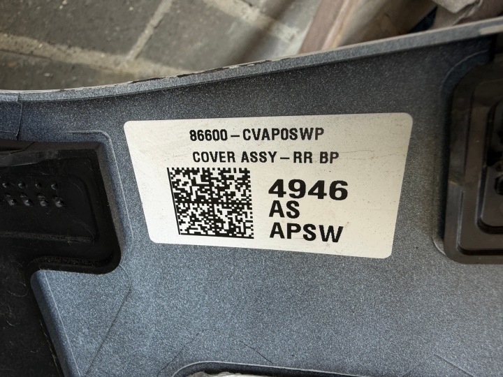 фото №10, Kia ev6 ev-6 21- заднее бампер org eu 86612cv100
