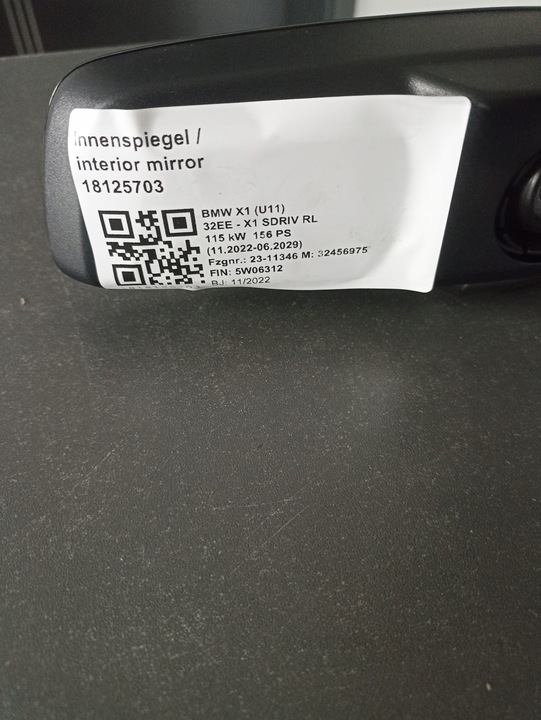 фото №6, Зеркало внутренние ec / led bmw 5a456c4 jak новое