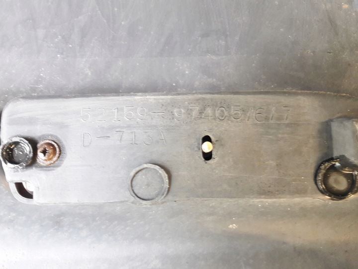 фото №11, 52159-97405 бампер зад daihatsu yrv 00-05r чорний