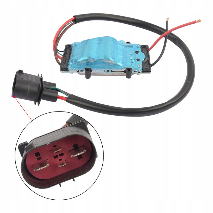 фото №10, Модуль управляющий вентилятора радиатор переднее левый do audi a6 4f c6 2.7 3.0