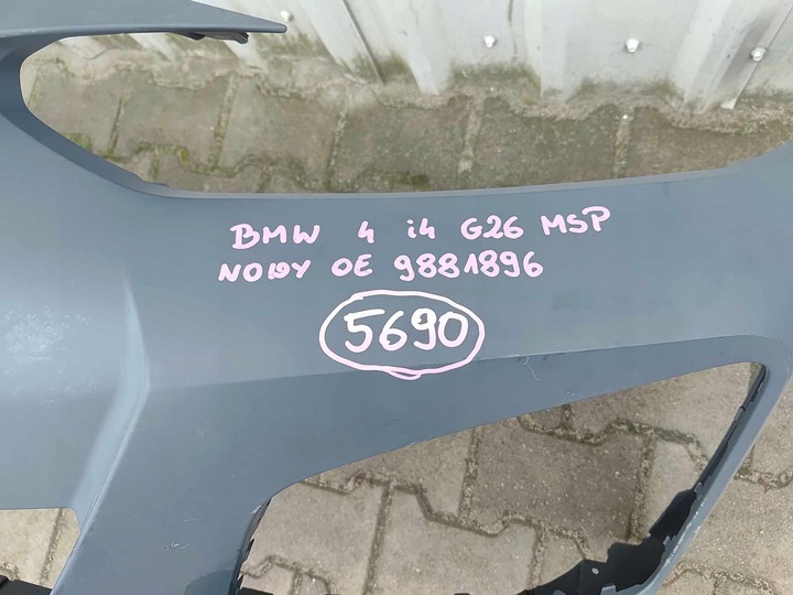 фото №12, Bmw i4 4 g26 msp m набір бампер перед переднє новий оригінал 569