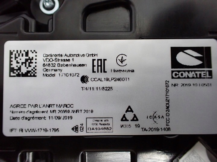 фото №8, Спідометр  прилади європа 6v0920740e skoda fabia iii 6v 1.0 tsi 22r