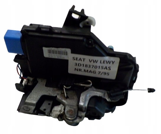 фото №1, Vw skoda seat замок перед левый 3d1837015as 9 контактов