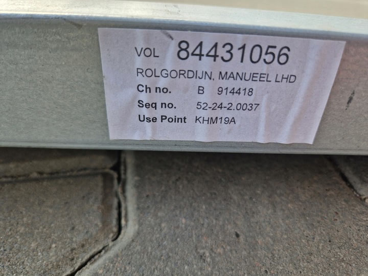 фото №7, Ролета передня штора сонцезахисний козирок жалюзі лобове volvo fh 4 fh 5 механічна