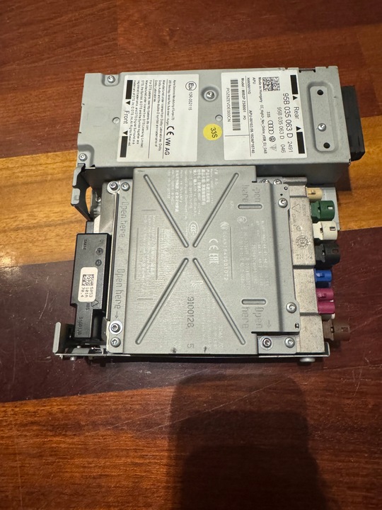 фото №6, 95b035063ac модуль навигации аудио porsche macan 95b аудио навигация