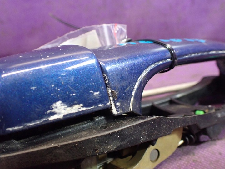 фото №6, Bmw e46 01-06 рестайлинг ручка зад правая трос a07/5 mysticblau