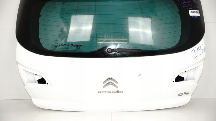 фото №3, Крышка багажника зад citroen c4 ii 10-14r ewp