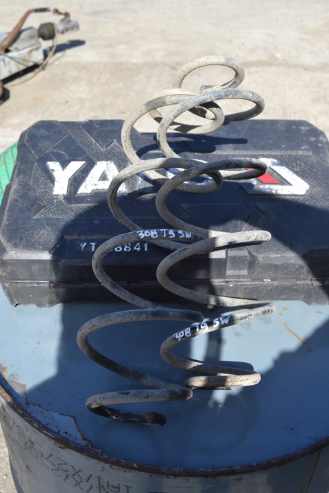 фото №1, Peugeot 308 t9 sw пружина зад задняя
